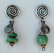 gem chrysocolla earrings