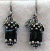 black swarovski crystals