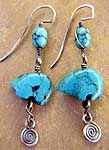 turquoise earrings