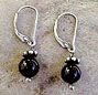 black onyx earrings