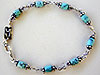 turquoise ankle bracelet