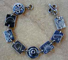 Sterling Silver "VJ Originals" Bracelet by Vicky Jousan