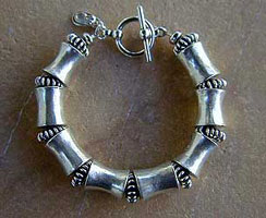 Sterling silver bracelet  by Vicky Jousan